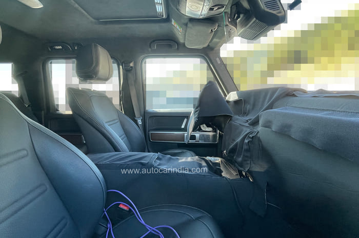 Mercedes G Class facelift: fresh spy shots reveal design, interior tweaks